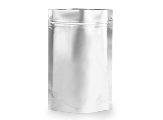 SILVER FOIL STAND UP POUCH WHOLESALE