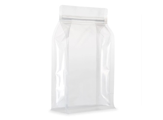 CLEAR FLAT BOTTOM POUCH WHOLESALE