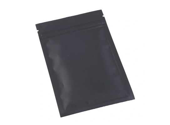 BLACK KRAFT PAPER FLAT POUCH WHOLESALE