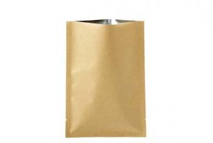 BROWN KRAFT PAPER FLAT POUCH WHOLESALE